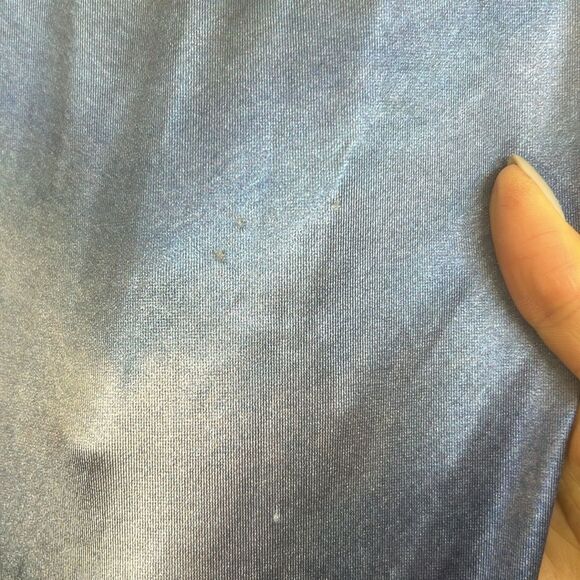 Jeffrey Campbell Rare Pantalones High Heel Platform Pant Boots Blue Waves size 7 - Picture 6 of 16